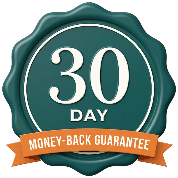 30-day money-back guarantee